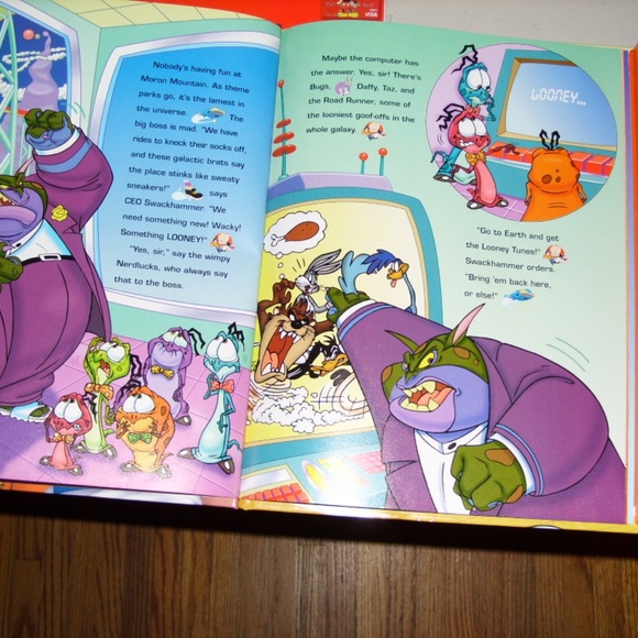 MICHAEL JORDAN BUGS BUNNY SPACE JAM BOOK - Picture 5 of 16